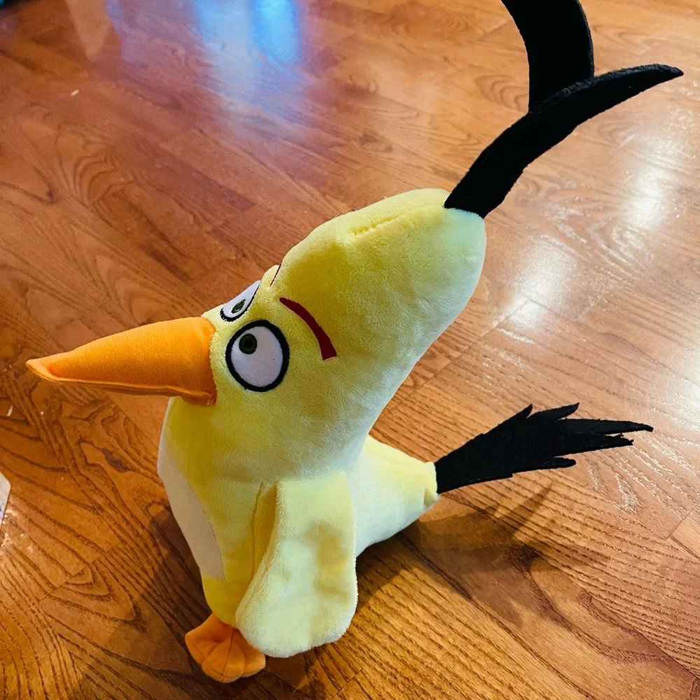 Angry bird yellow bird plush 2019 toy factory 15”